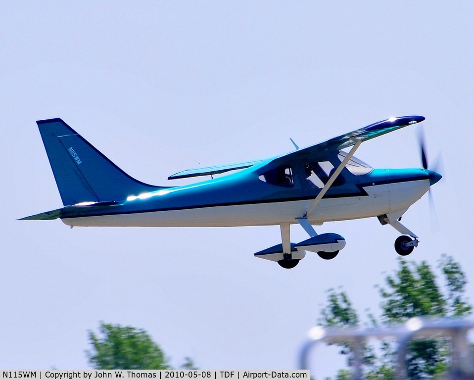 N115WM, Glasair GS-2 Sportsman C/N 7106, Vintage Aircraft Fly In