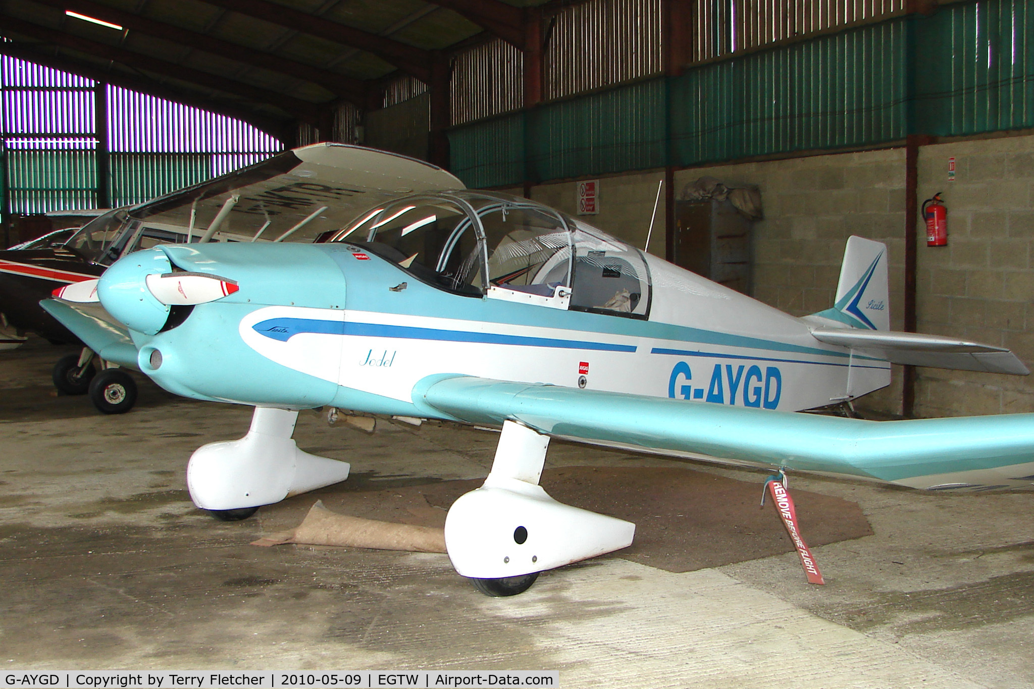 G-AYGD, 1963 CEA Jodel DR1050 Sicile C/N 515, 1963 Centre Est Aeronautique JODEL DR1051 (MODIFIED) at Oaksey Park