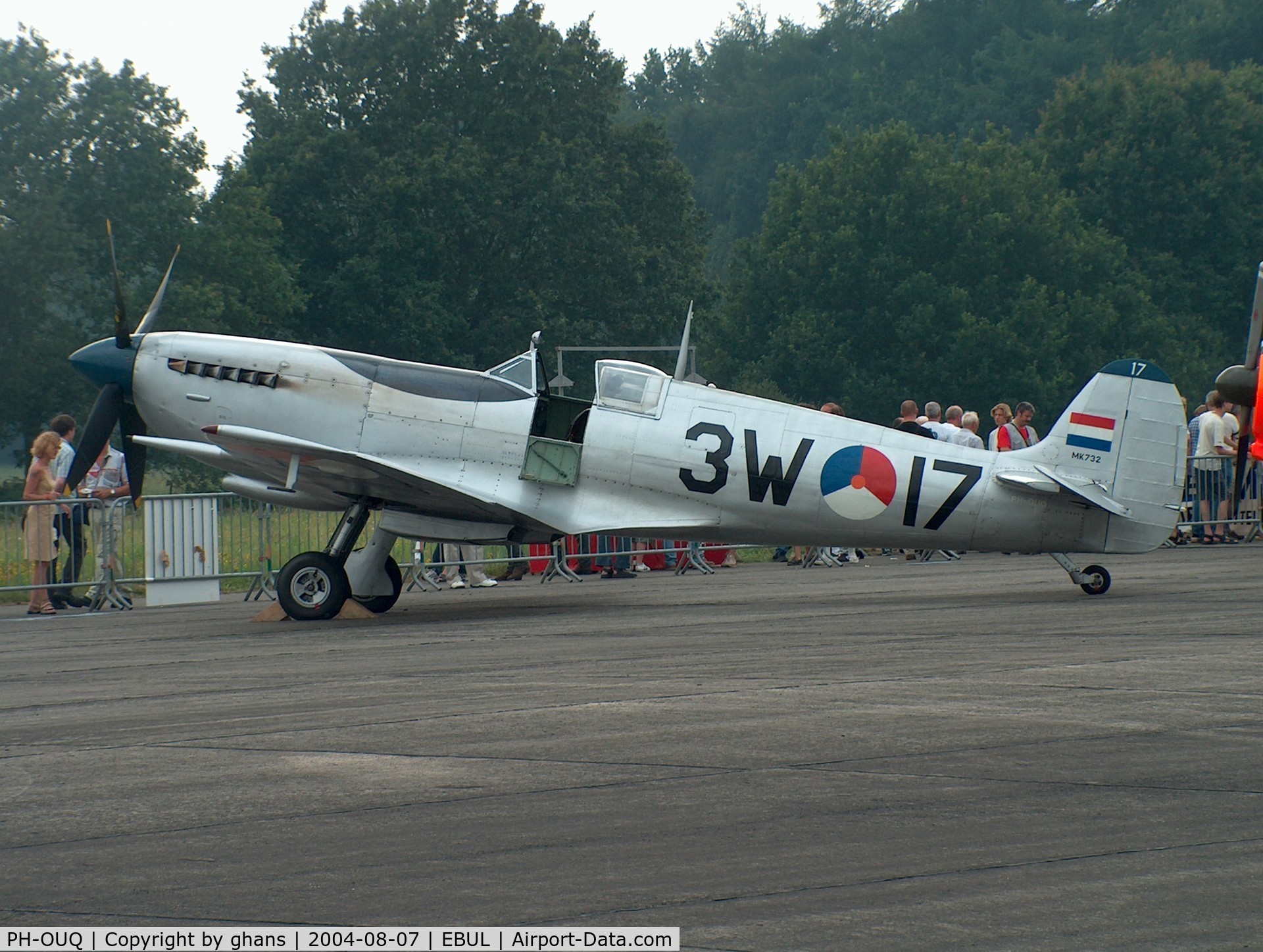 PH-OUQ, 1943 Supermarine 361 Spitfire LF.IXc C/N CBAF.IX.1732, One of the few flying Spitfires left in Europe