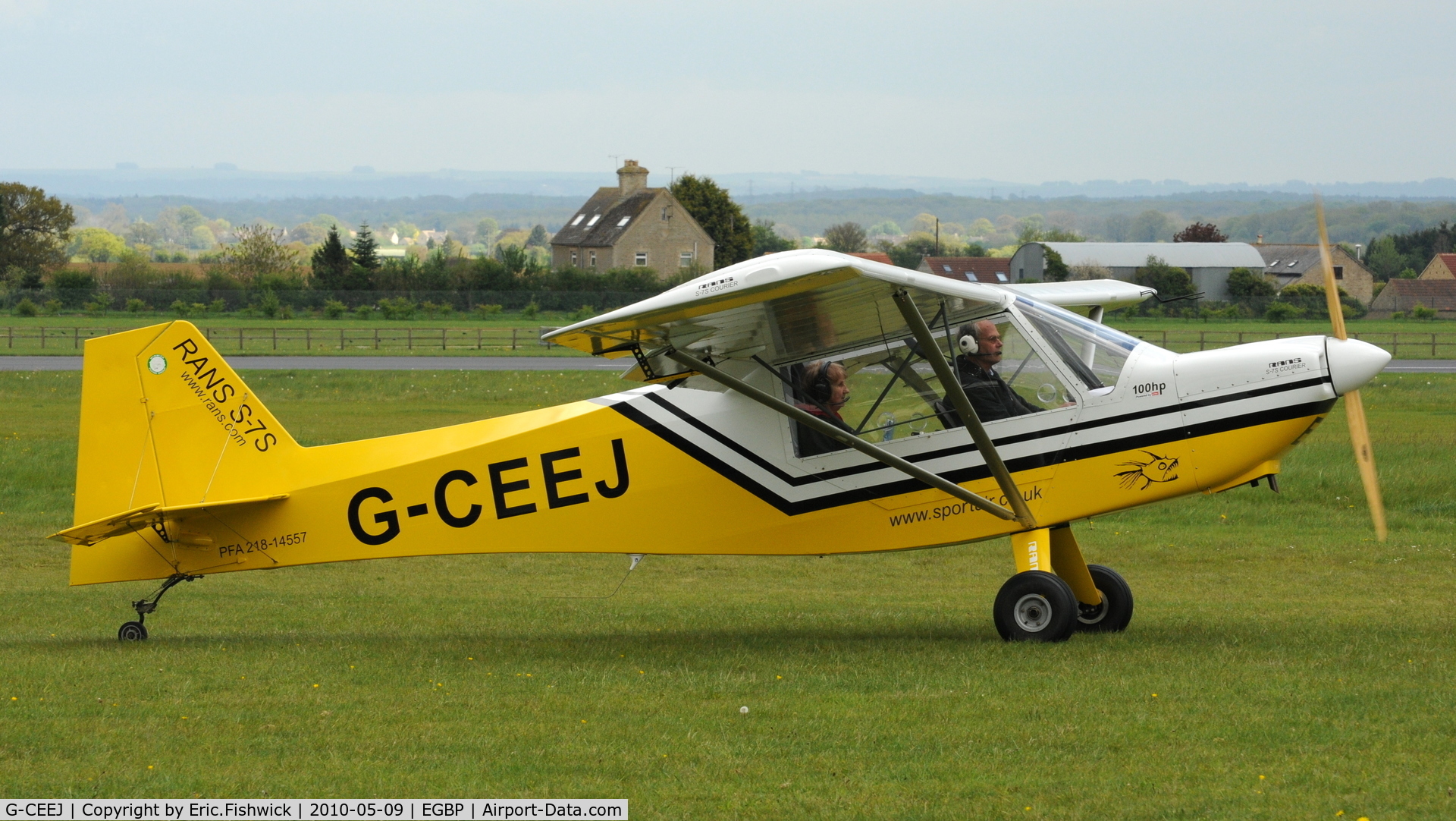 G-CEEJ, 2006 Rans S-7S Courier C/N PFA 218-14557, 2. G-CEEJ at Kemble Airport (Great Vintage Flying Weekend)