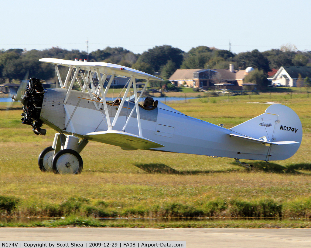 N174V, 1930 Curtiss-Wright Travel Air B-4000 C/N 1365, Kermit Weeks doing a maintenance flight in his B-4000