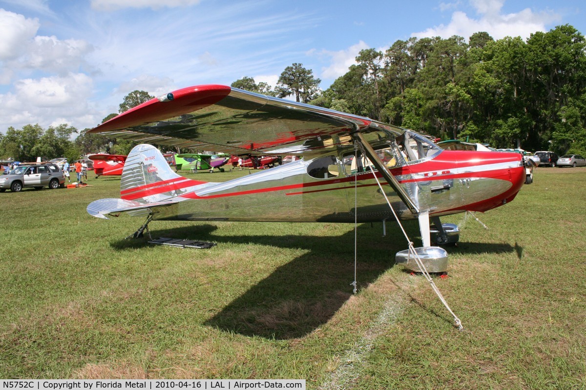 N5752C, 1950 Cessna 170A C/N 19706, Cessna 170A