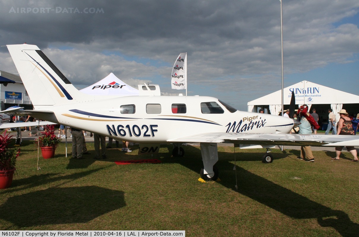 N6102F, Piper PA-46R-350T Malibu Matrix C/N 4692142, PA-46R