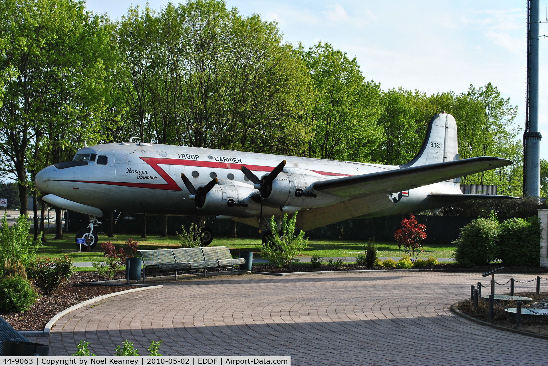 44-9063, 1944 Douglas C-54E Skymaster (DC-4) C/N 27289, Memorial to the Berlin Airlift 1948/9