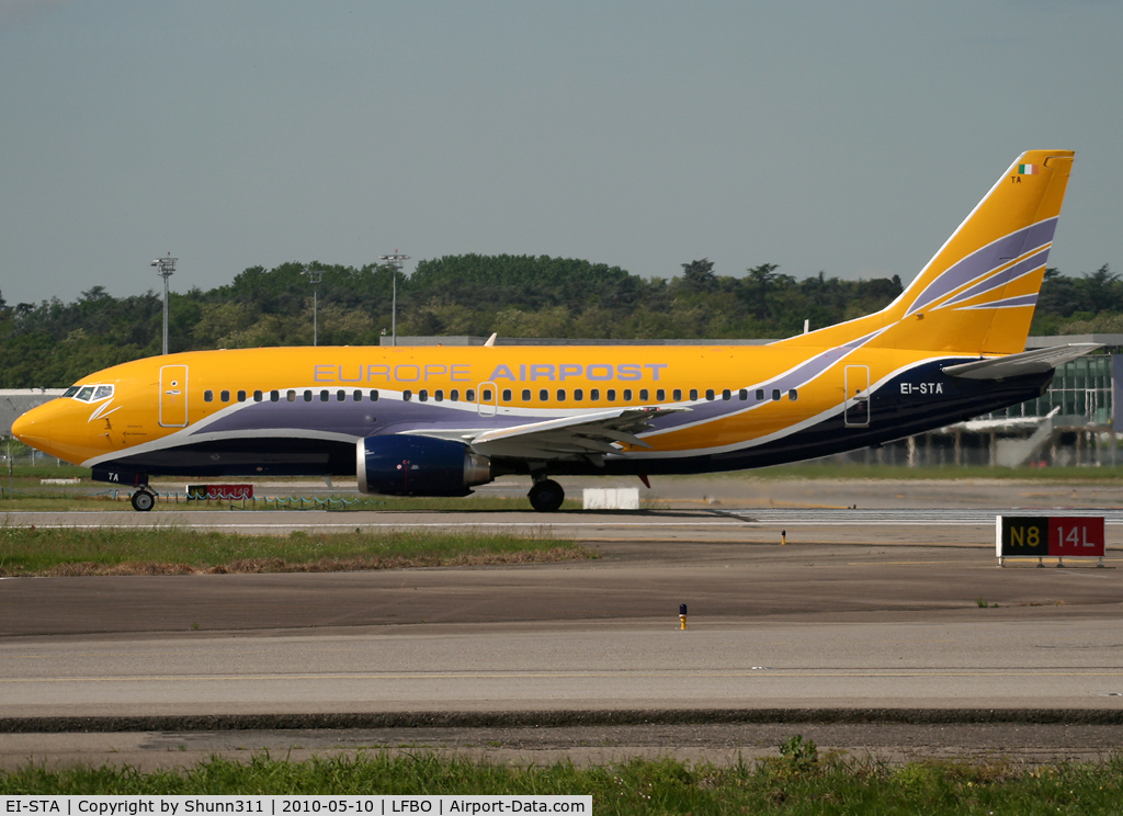 EI-STA, 1997 Boeing 737-31S C/N 29057, Ready for take off rwy 14L