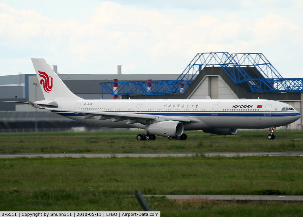 B-6511, 2010 Airbus A330-343X C/N 1110, Delivery day...