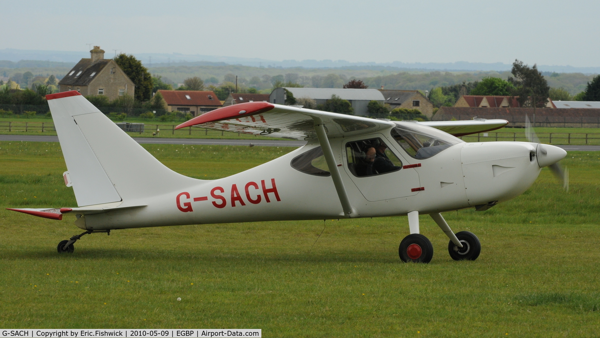 G-SACH, 2002 Stoddard-Hamilton Glastar C/N PFA 295-13088, G-SACH at Kemble Airport (Great Vintage Flying Weekend)
