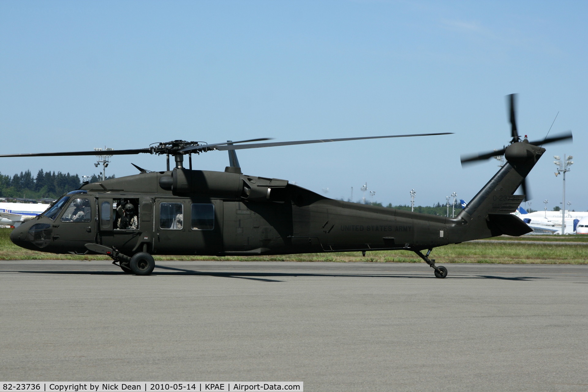 82-23736, 1982 Sikorsky UH-60A Black Hawk C/N 70.559, KPAE