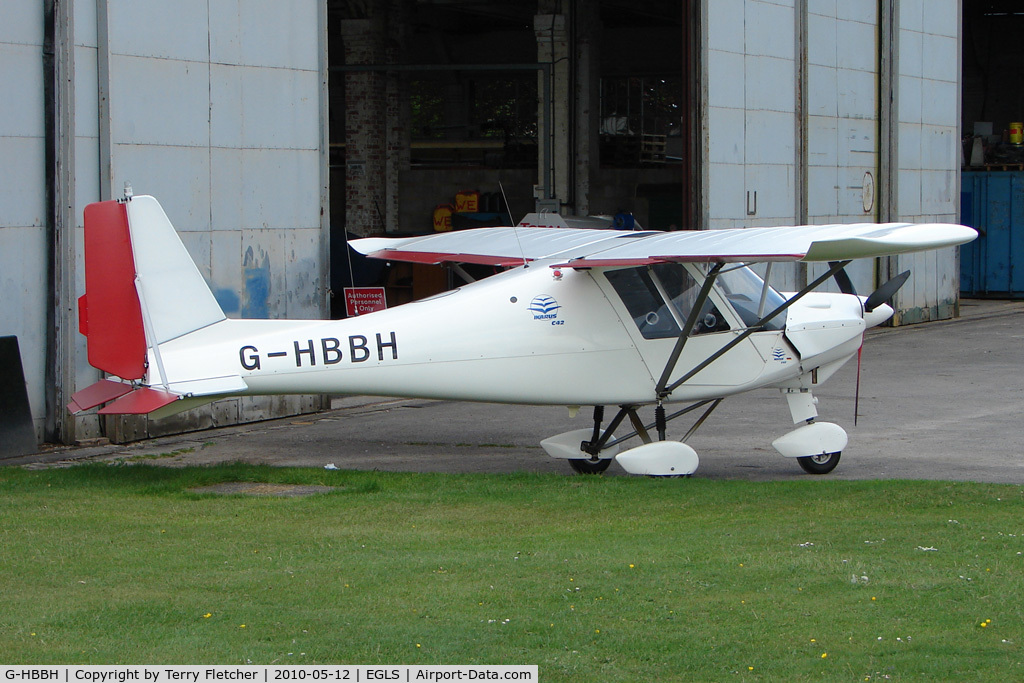 G-HBBH, 2006 Comco Ikarus C42 FB100 C/N 0608-6835, 2006 Aerosport Ltd IKARUS C42 FB100 at Old Sarum Airfield