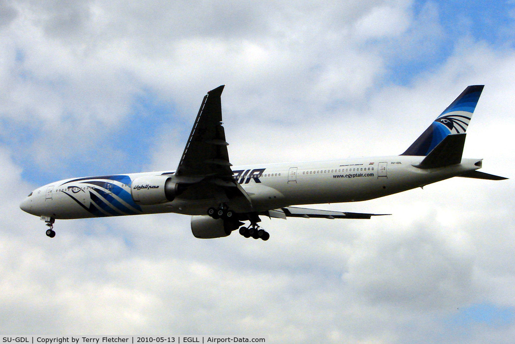 SU-GDL, 2010 Boeing 777-36N/ER C/N 38284, Egyptair B77 at Heathrow