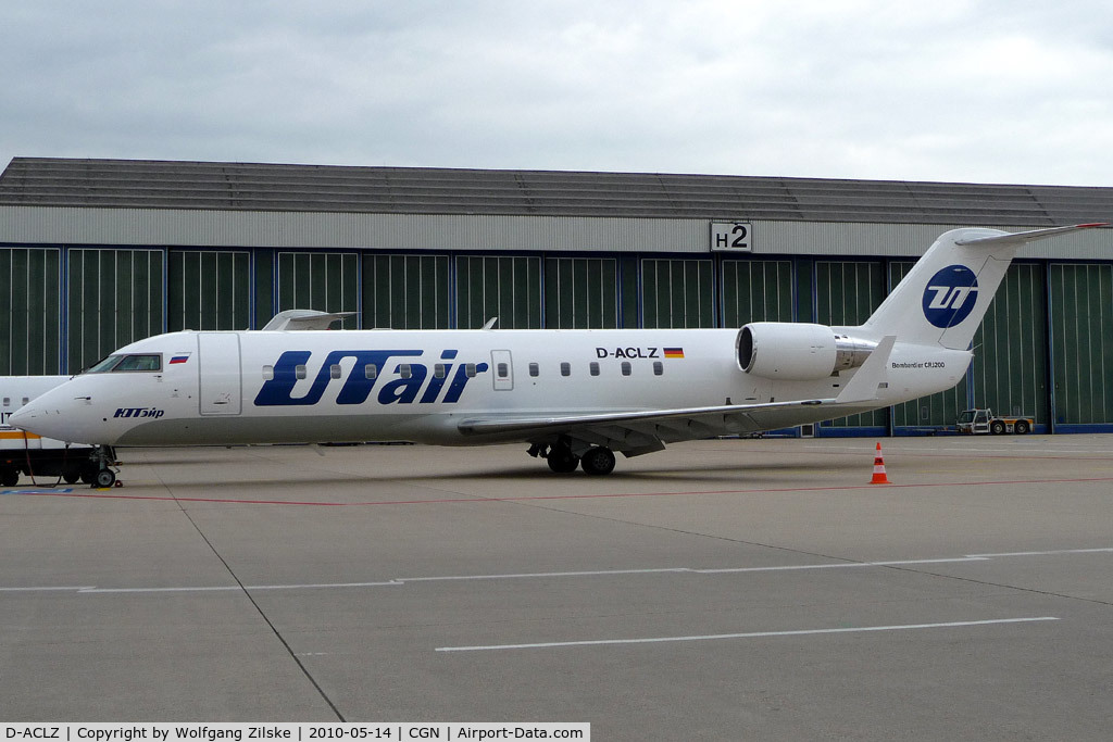 D-ACLZ, 1996 Canadair CRJ-200LR (CL-600-2B19) C/N 7121, with german reg.