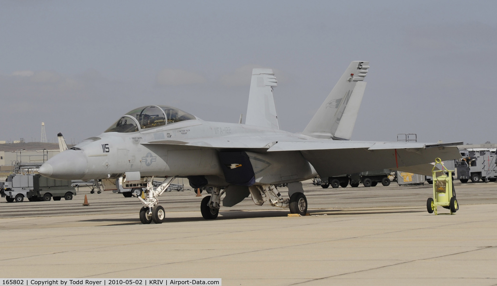 165802, Boeing F/A-18F Super Hornet C/N 1535/F028, March Field Airfest 2010