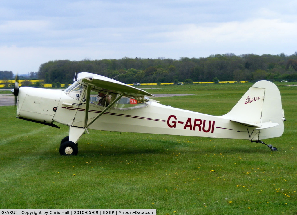 G-ARUI, 1962 Beagle A-61 Terrier 1 C/N 2529, at the Great Vintage Flying Weekend