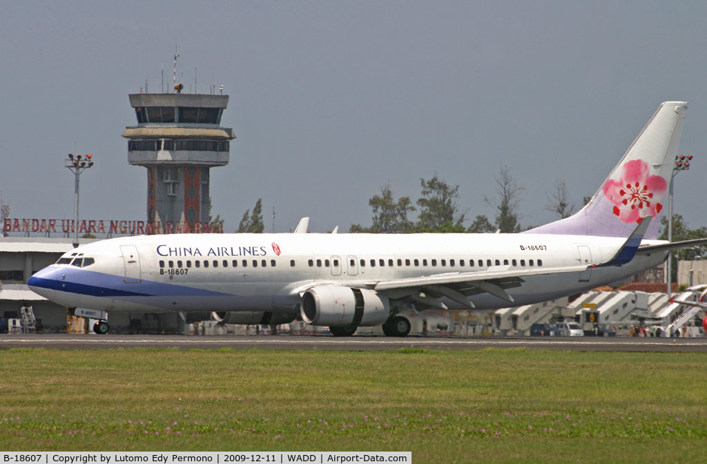 B-18607, Boeing 737-809 C/N 29104, China Airlines