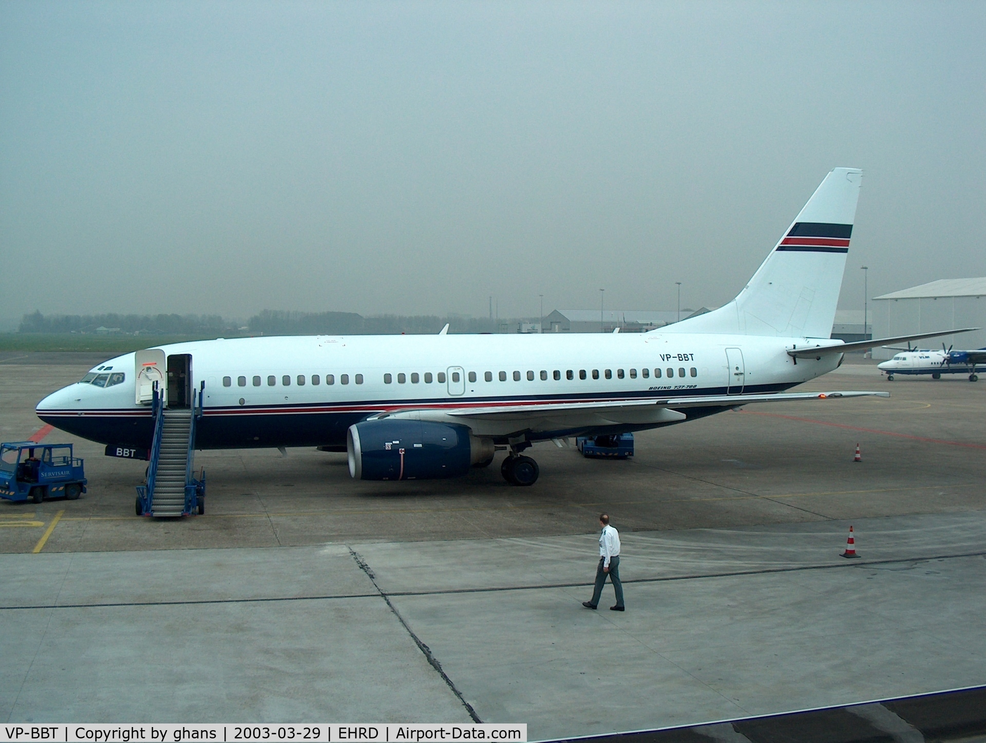 VP-BBT, 1998 Boeing 737-705 C/N 29089, Visitor