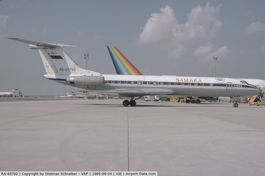 RA-65792, 1980 Tupolev Tu-134A-3 C/N 63121, Samara Tupolev 134