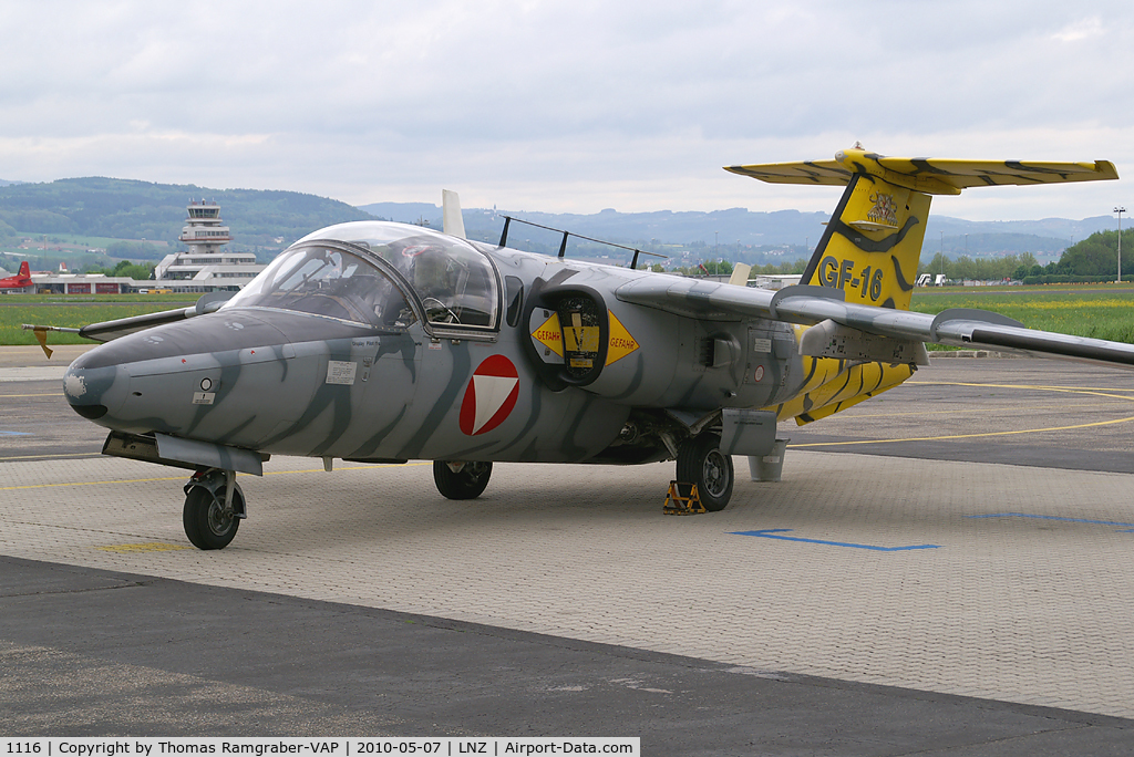1116, Saab 105OE C/N 105416, Austria - Air Force Saab 105