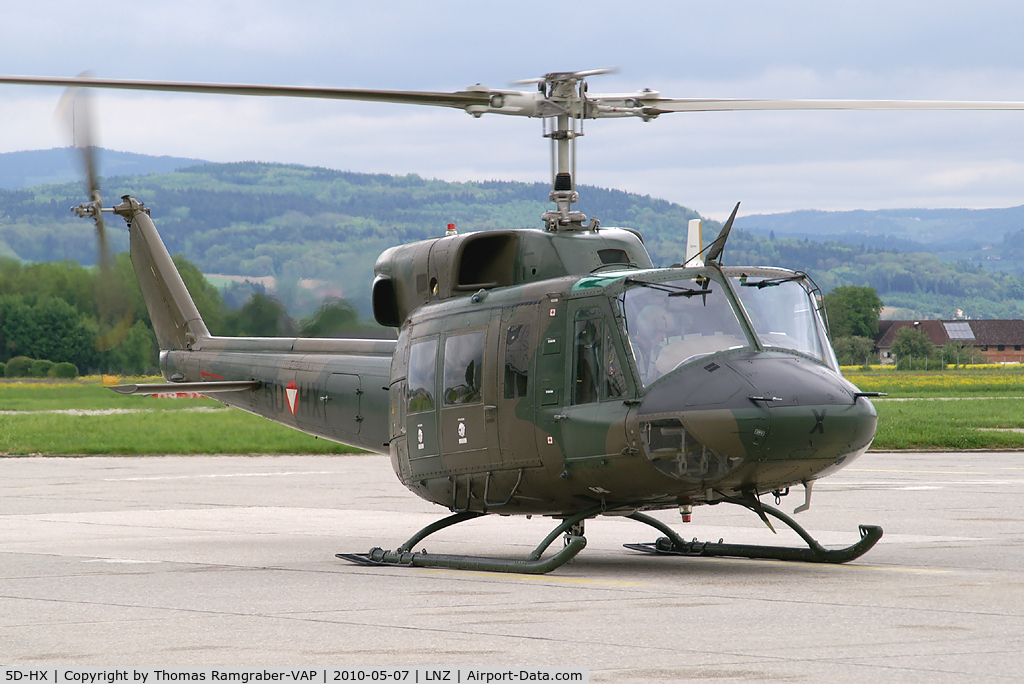 5D-HX, Agusta AB-212 C/N 5620, Austria - Air Force Bell 212