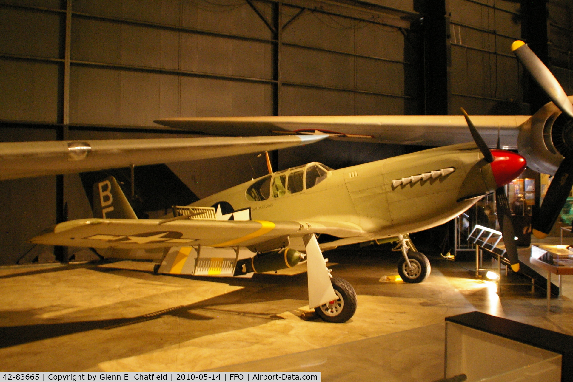 42-83665, 1942 North American A-36A Apache C/N 97-15883, At the National Museum of the USAF