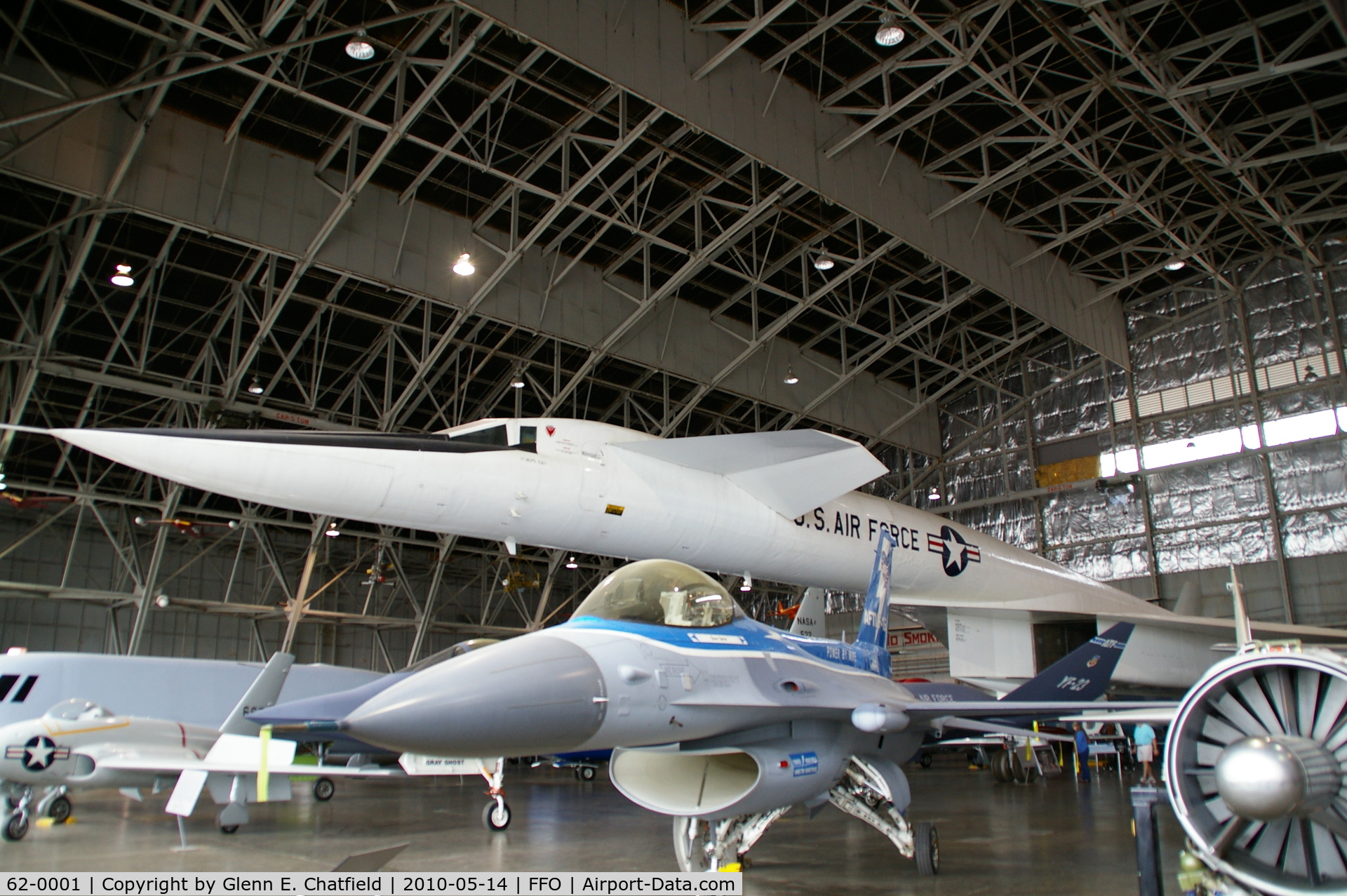 62-0001, 1964 North American XB-70A Valkyrie C/N 278-1, At the National Museum of the USAF