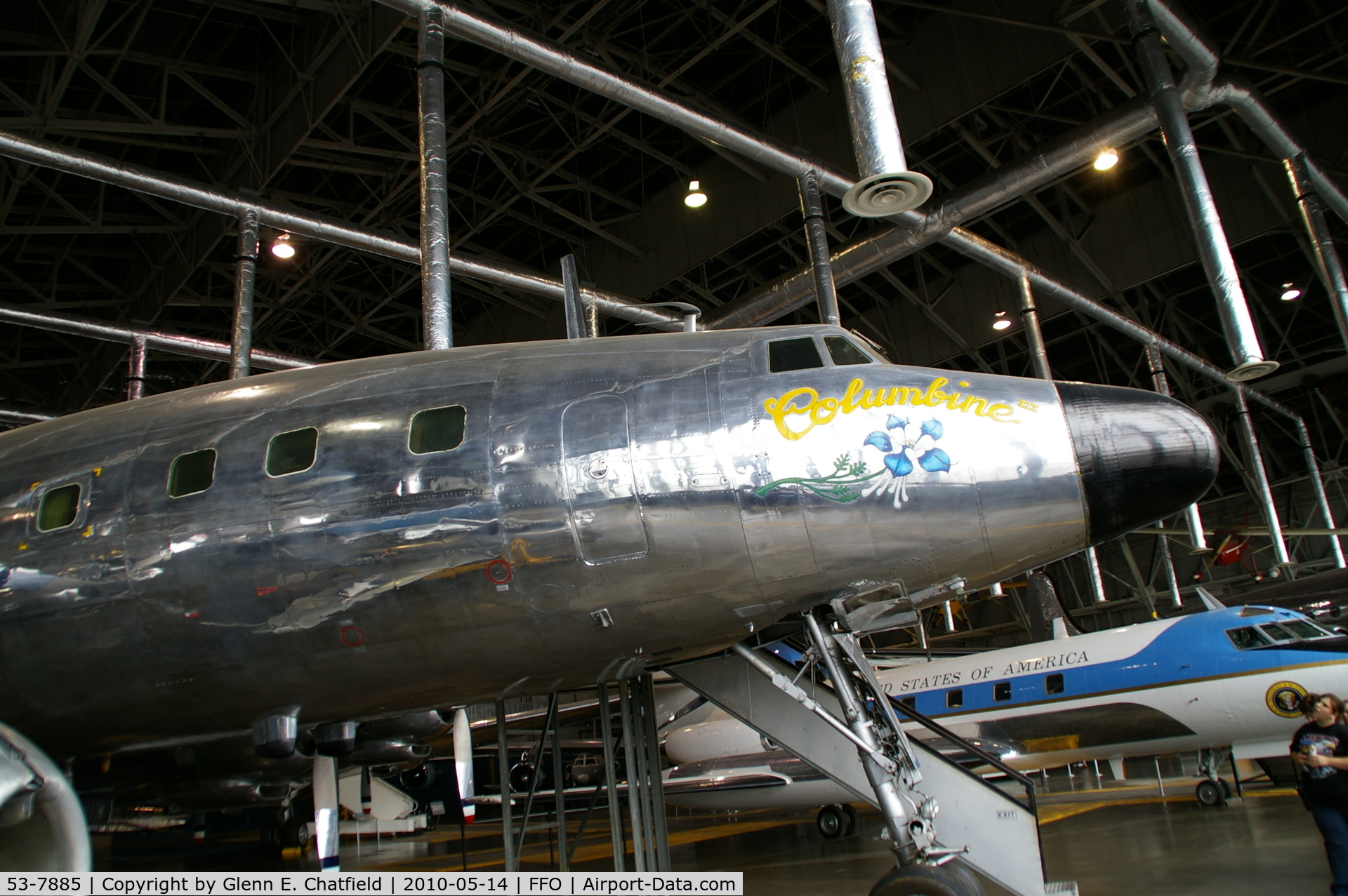 53-7885, 1953 Lockheed VC-121E Super Constellation C/N 4151, At the National Museum of the USAF