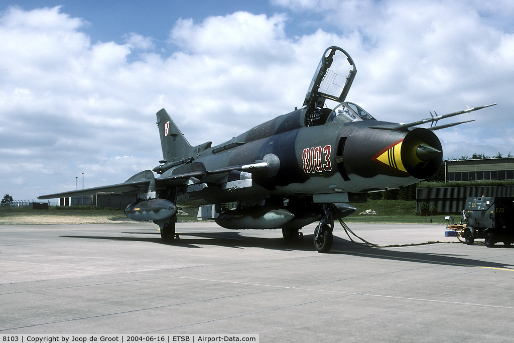 8103, Sukhoi Su-22M-4 C/N 28103, Polish participant in the Clean Hunter exercise