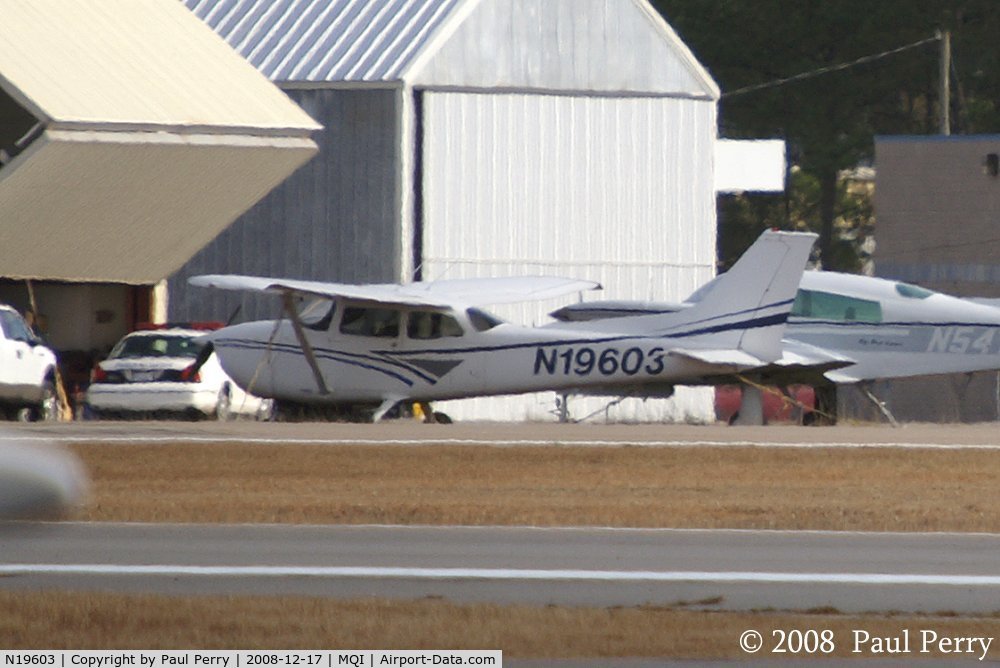 N19603, 1972 Cessna 172L C/N 17260603, Parked across the field from the Terminal