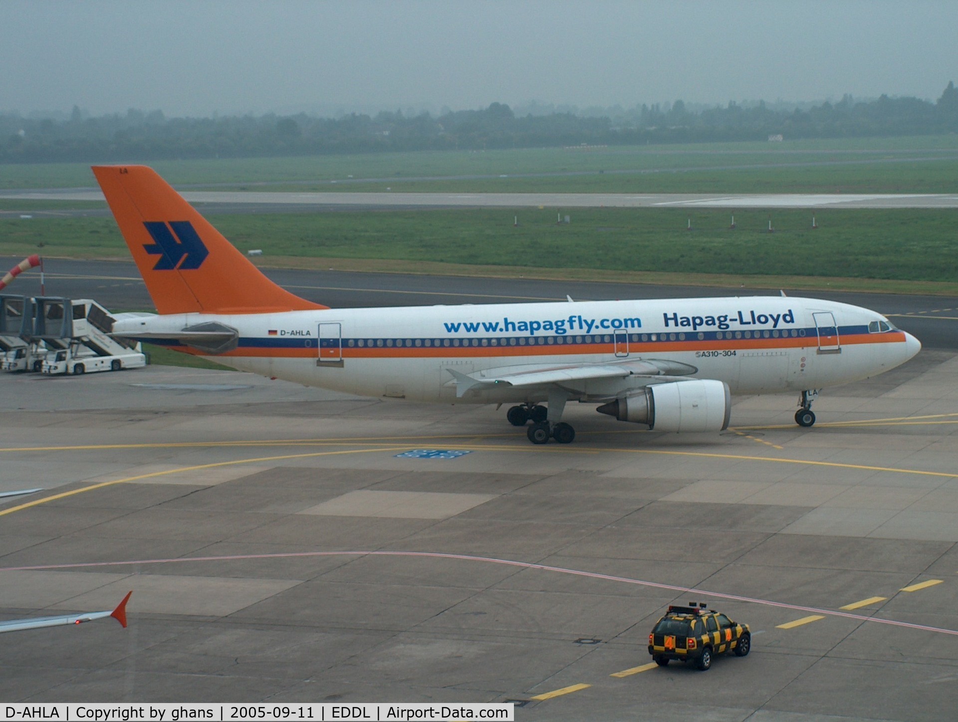D-AHLA, 1989 Airbus A310-304 C/N 520, Still in old Hapag colors