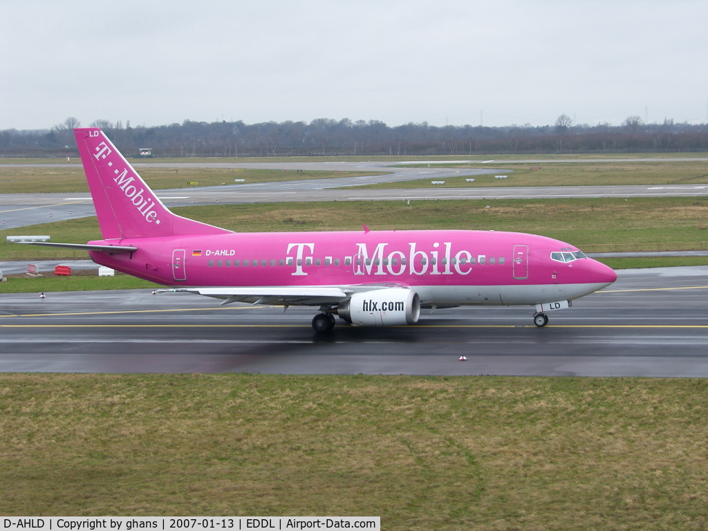 D-AHLD, 1990 Boeing 737-5K5 C/N 24926, Nice pink T-Mobile