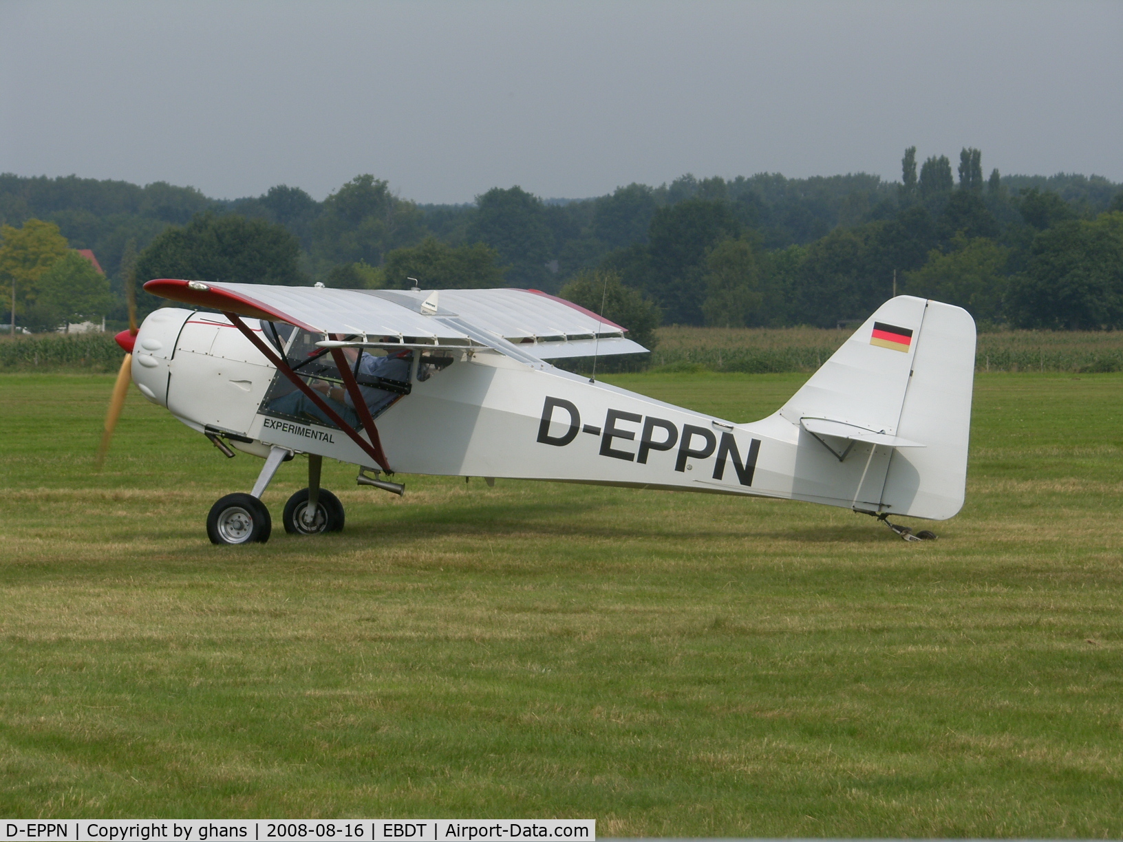 D-EPPN, 1994 Denney Kitfox 4-1200 Speedster C/N KBS-081, Visiting the 2008 Schaffen-Diest Fly-inn