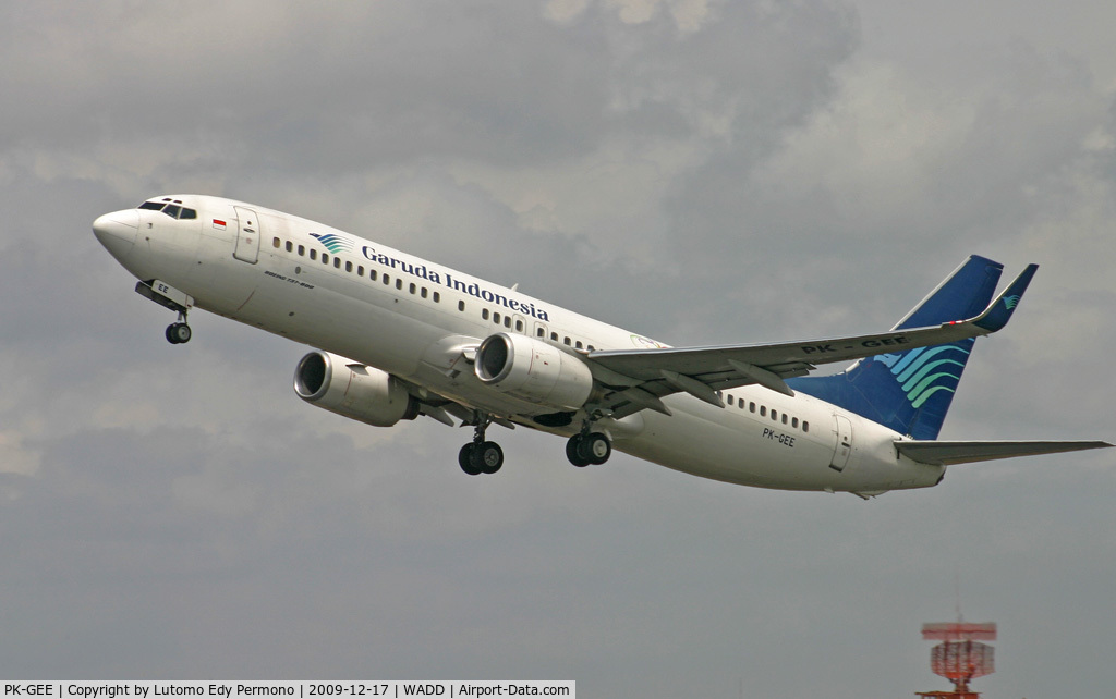 PK-GEE, 2002 Boeing 737-8CX C/N 32361, Garuda Indonesia