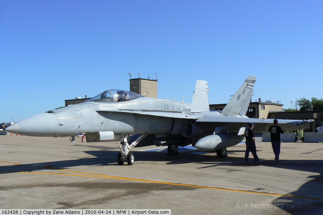 162428, McDonnell Douglas F/A-18A Hornet C/N 0271/A217, At the 2010 NAS-JRB Fort Worth Airshow