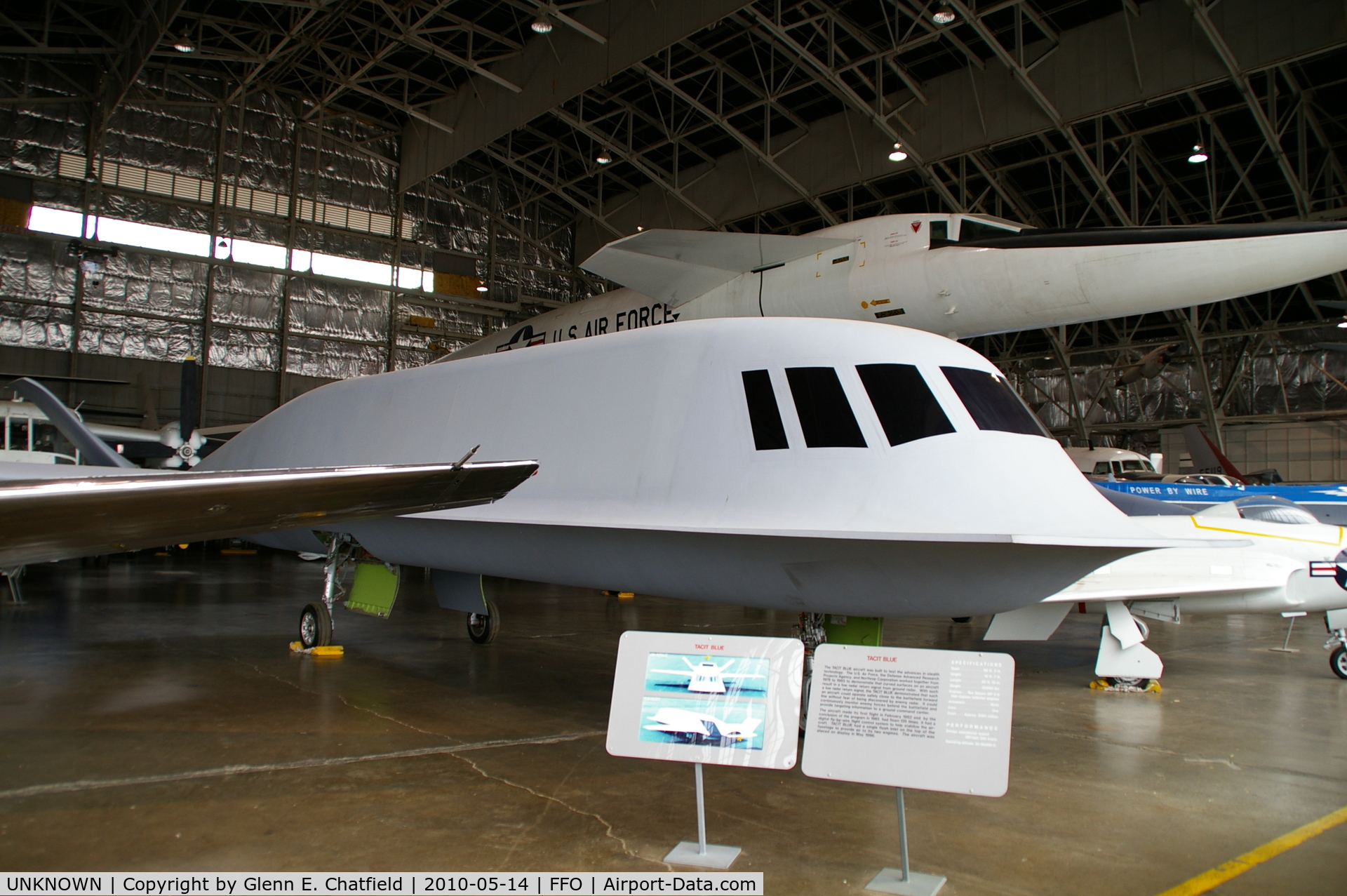 UNKNOWN, 1981 Northrop YF-117D Tacit Blue C/N Not found, Tacit Blue at the National Museum of the USAF