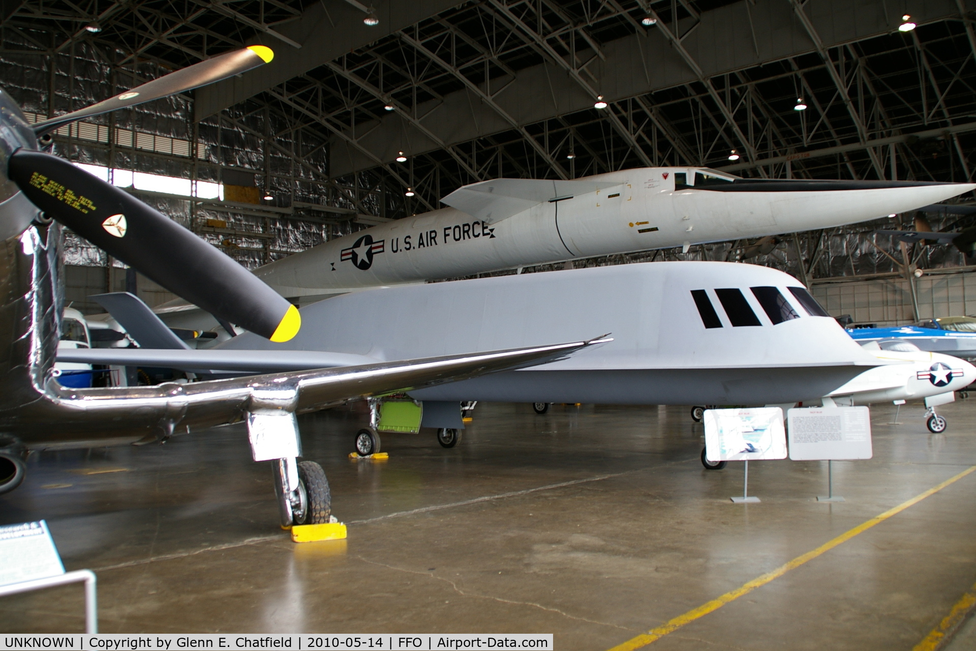 UNKNOWN, 1981 Northrop YF-117D Tacit Blue C/N Not found, Tacit Blue at the National Museum of the USAF
