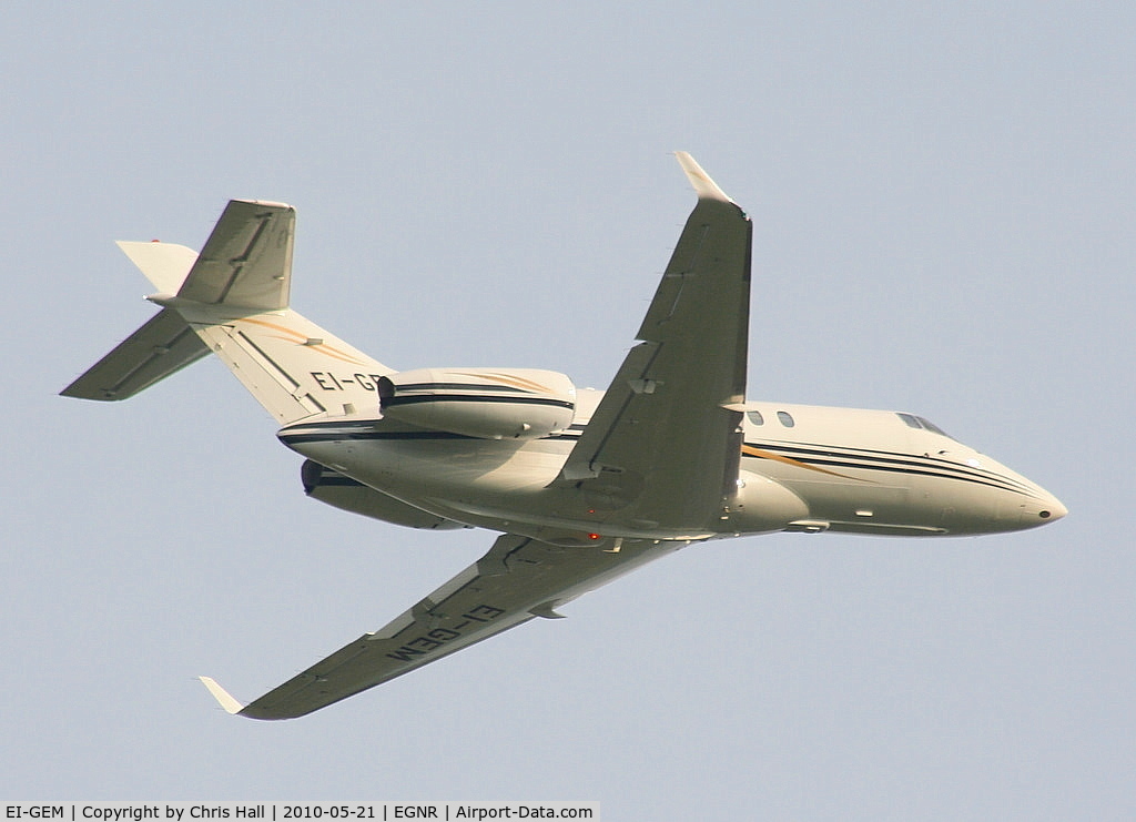 EI-GEM, 2008 Hawker Beechcraft Hawker 850XP C/N 258901, Airlink Airways Ltd