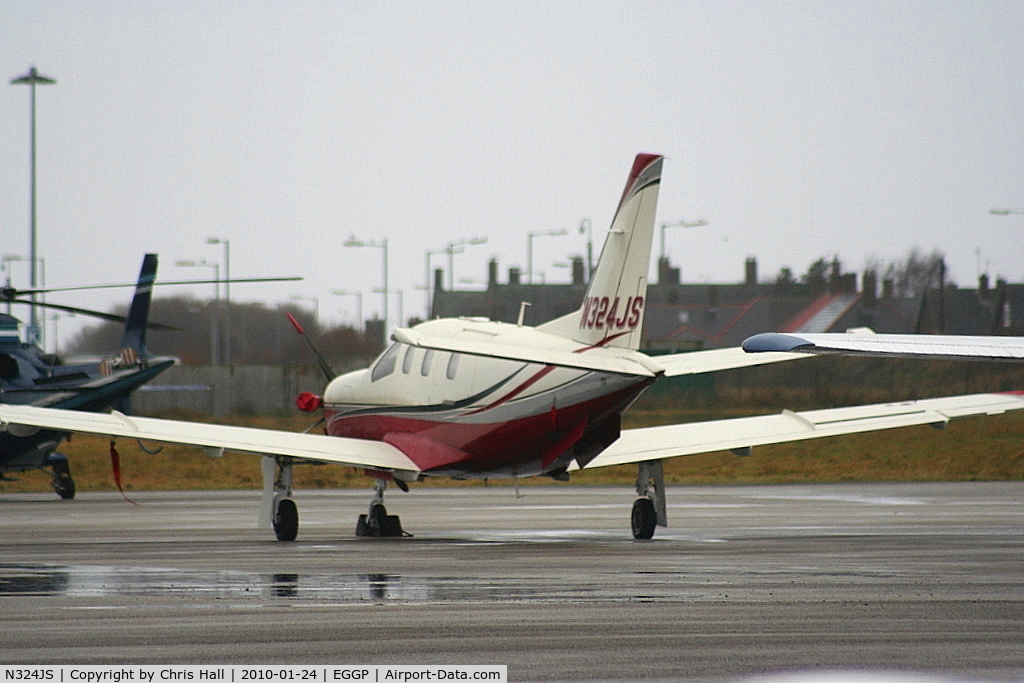 N324JS, 2002 Socata TBM-700 C/N 230, based at Lydd, Kent, UK