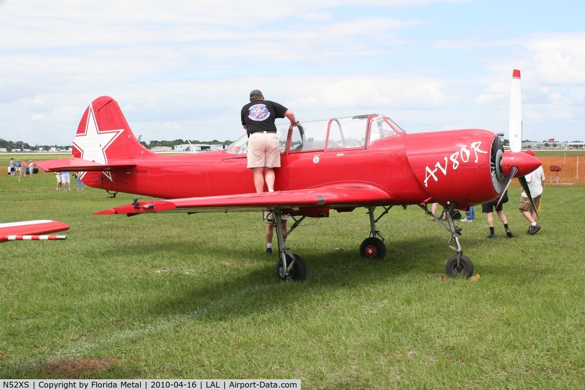 N52XS, Yakovlev (Aerostar) Yak-52W C/N 9912203, Yak 52