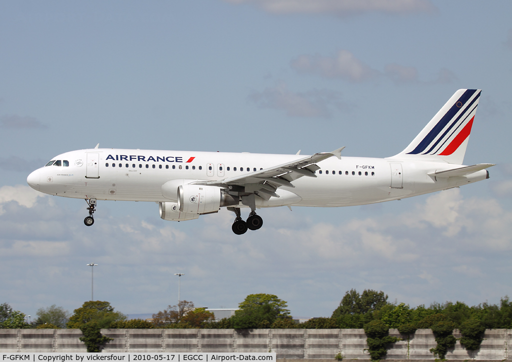 F-GFKM, 1990 Airbus A320-211 C/N 0102, Air France