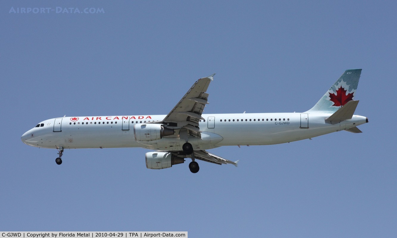C-GJWD, 2002 Airbus A321-211 C/N 1748, Air Canada A321
