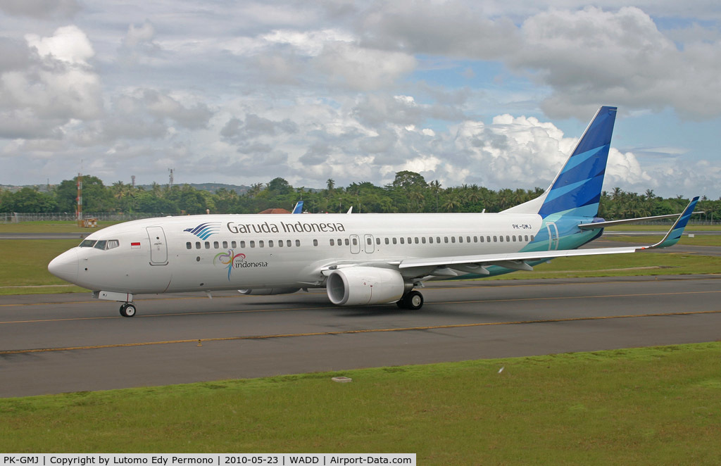 PK-GMJ, 2010 Boeing 737-8U3 C/N 30144, Garuda Indonesia
