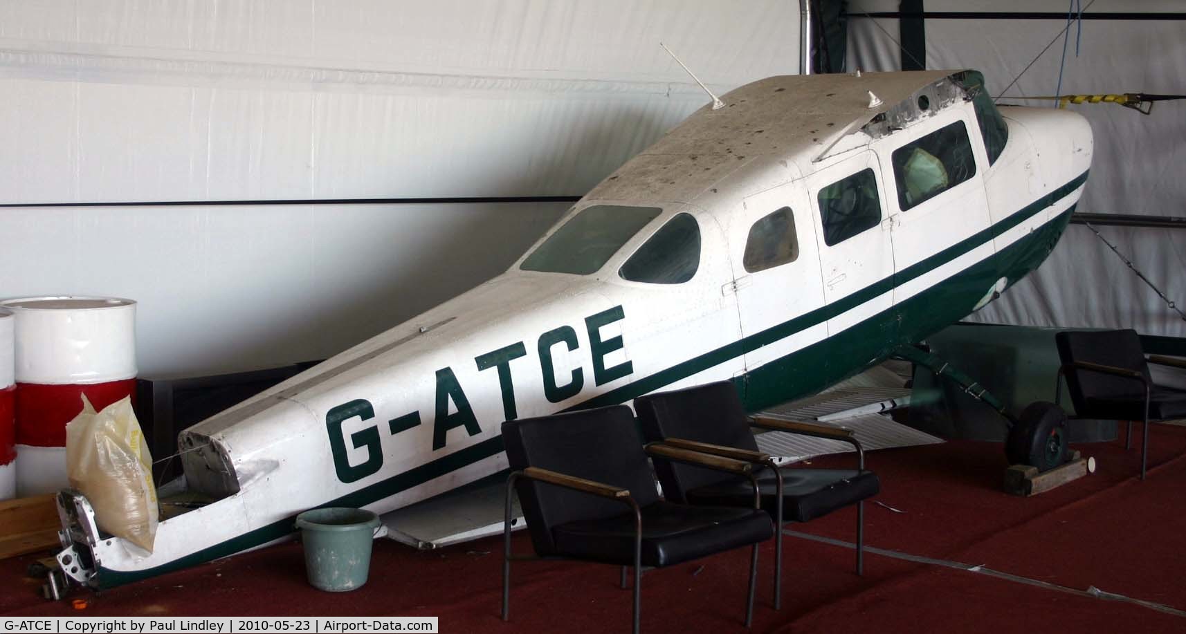 G-ATCE, 1965 Cessna U206 Super Skywagon C/N U206-0380, Awaiting re-build at Langar
