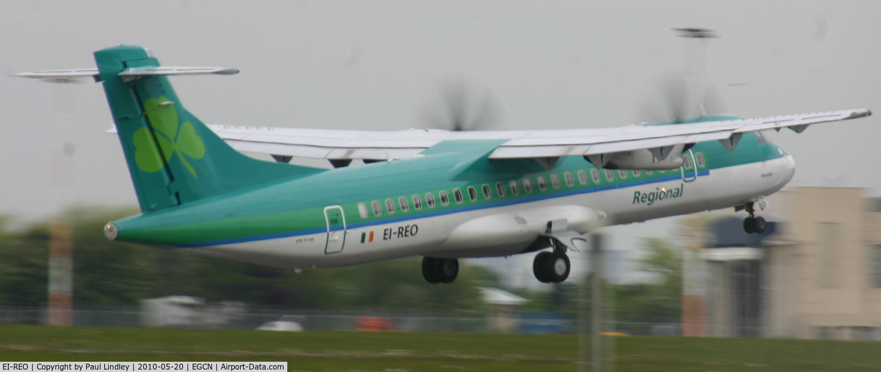 EI-REO, 2008 ATR 72-212A C/N 787, away to Dublin