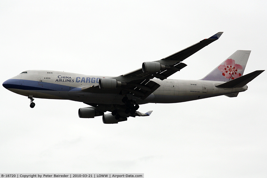 B-18720, 2005 Boeing 747-409F/SCD C/N 33733, China Cargo Airlines Boeing 747-409F