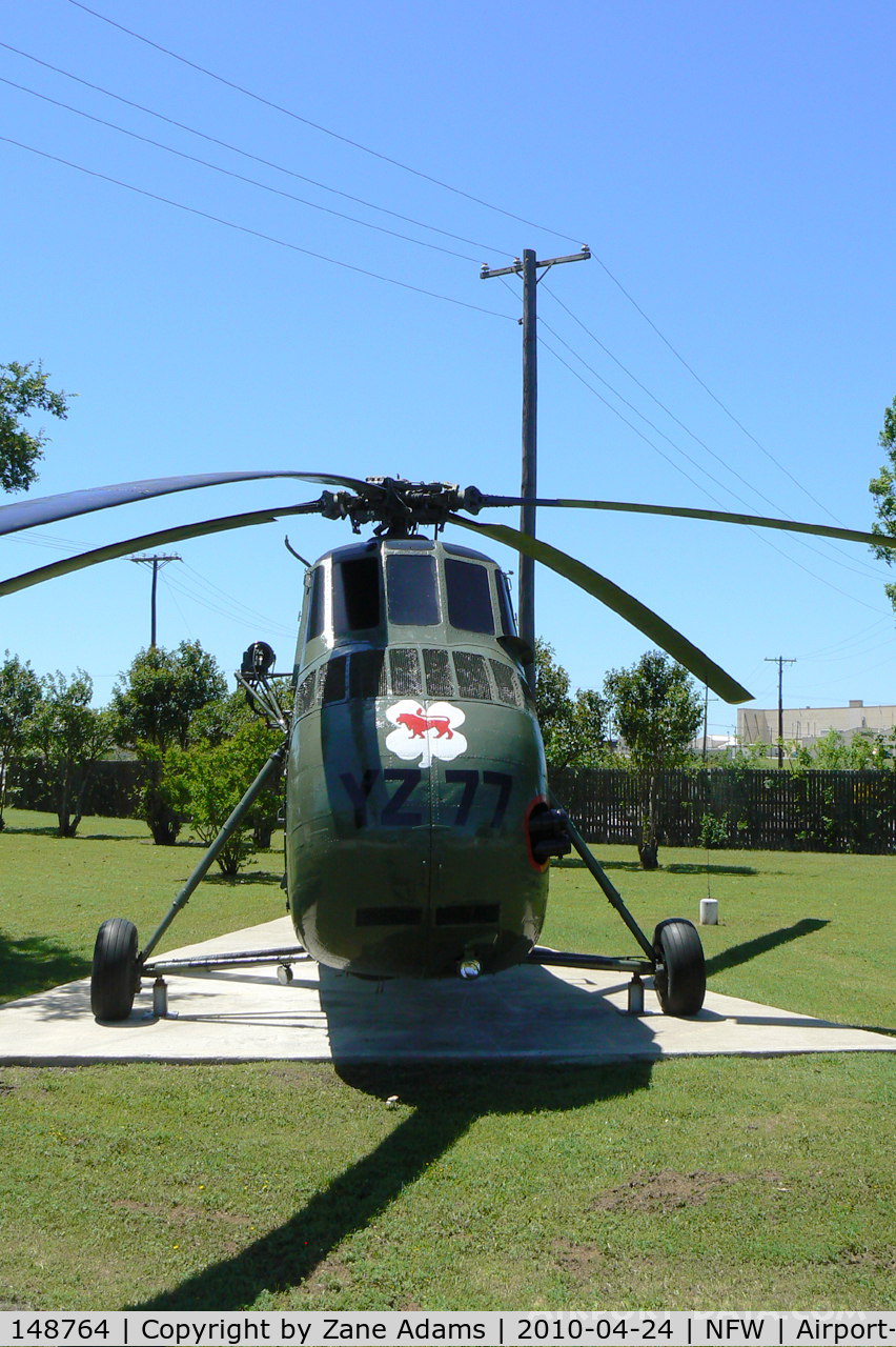 148764, 1958 Sikorsky UH-34D Seahorse C/N 58-1314, Displayed at the front gate - NASJRB Fort Worth
