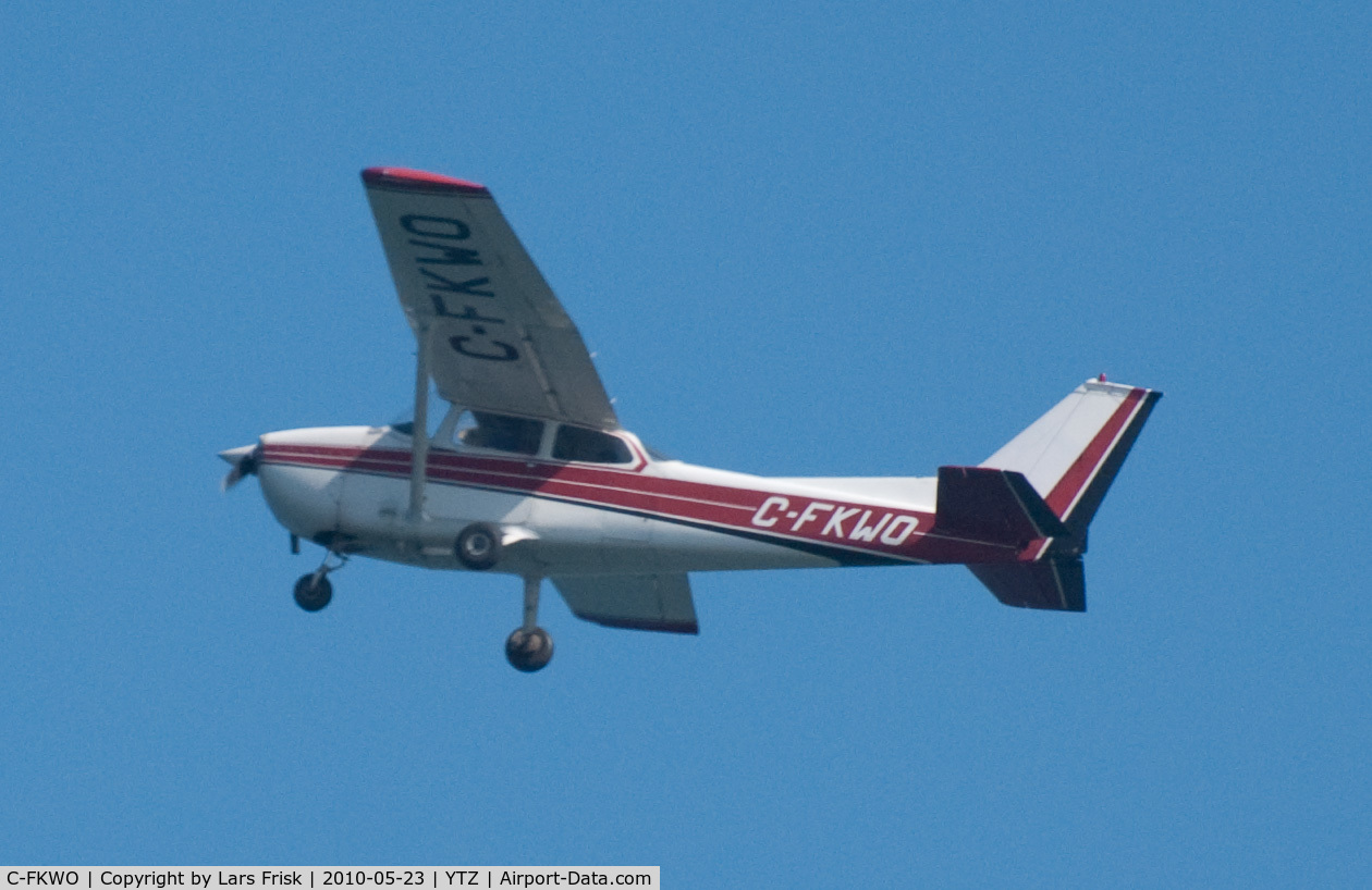 C-FKWO, 1973 Cessna 172M C/N 17261840, After takeoff from Toronto City Airport