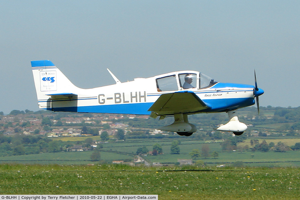 G-BLHH, 1968 CEA DR-315 C/N 324, 1968 Centre Est Aeronautique CEA DR315 at Compton Abbas on 2010 French Connection Fly-In Day
