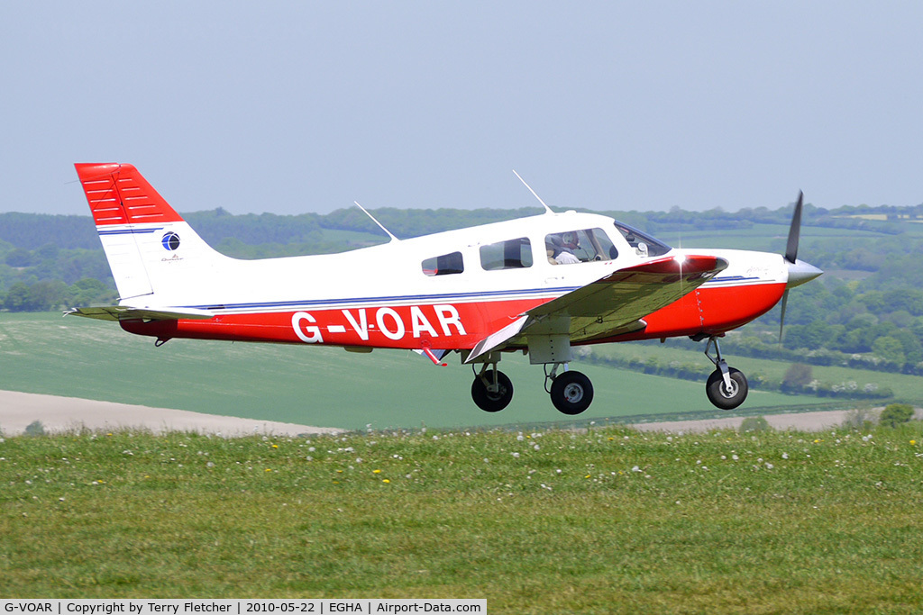 G-VOAR, 1995 Piper PA-28-181 Cherokee Archer III C/N 28-43011, 1995 New Piper Aircraft Inc PIPER PA-28-181 at Compton Abbas on 2010 French Connection Fly-In Day