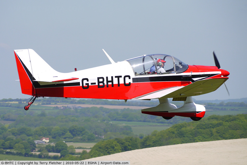 G-BHTC, 1964 CEA Jodel DR-1051-M1 C/N 581, 1964 Centre Est Aeronautique JODEL DR1051-M1 at Compton Abbas on 2010 French Connection Fly-In Day