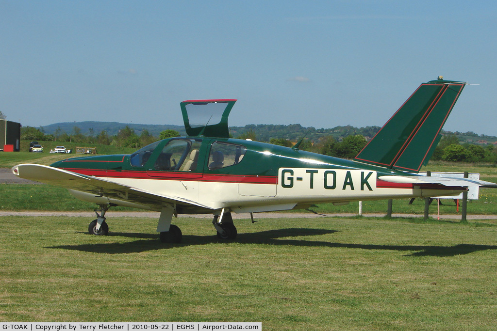 G-TOAK, 1984 Socata TB-20 Trinidad C/N 468, 1984 Soc De Construction D\'avions De Tourisme Et D\'affaires SOCATA TB20 at Henstridge Airfield