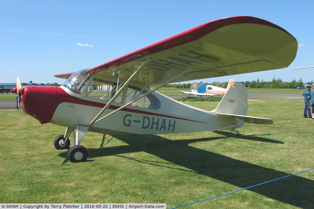 G-DHAH, 1946 Aeronca 7AC Champion C/N 7AC-4185, 1946 Aeronca Aircraft Corporation AERONCA 7AC at Henstridge Airfield